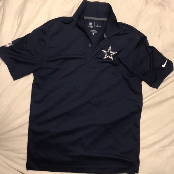 dallas cowboys nike polo shirt